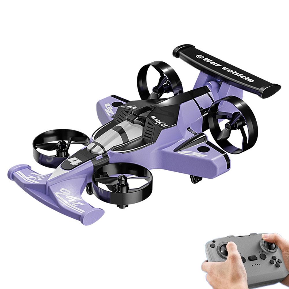 CZ04 Quadricóptero RC de Uso Duplo Terra-Ar 2 em 1 Carro de Brinquedo de Drift Modelo de Drone com Controle Remoto 2.4G com Rotação 360 para Brinquedos de Aeronaves