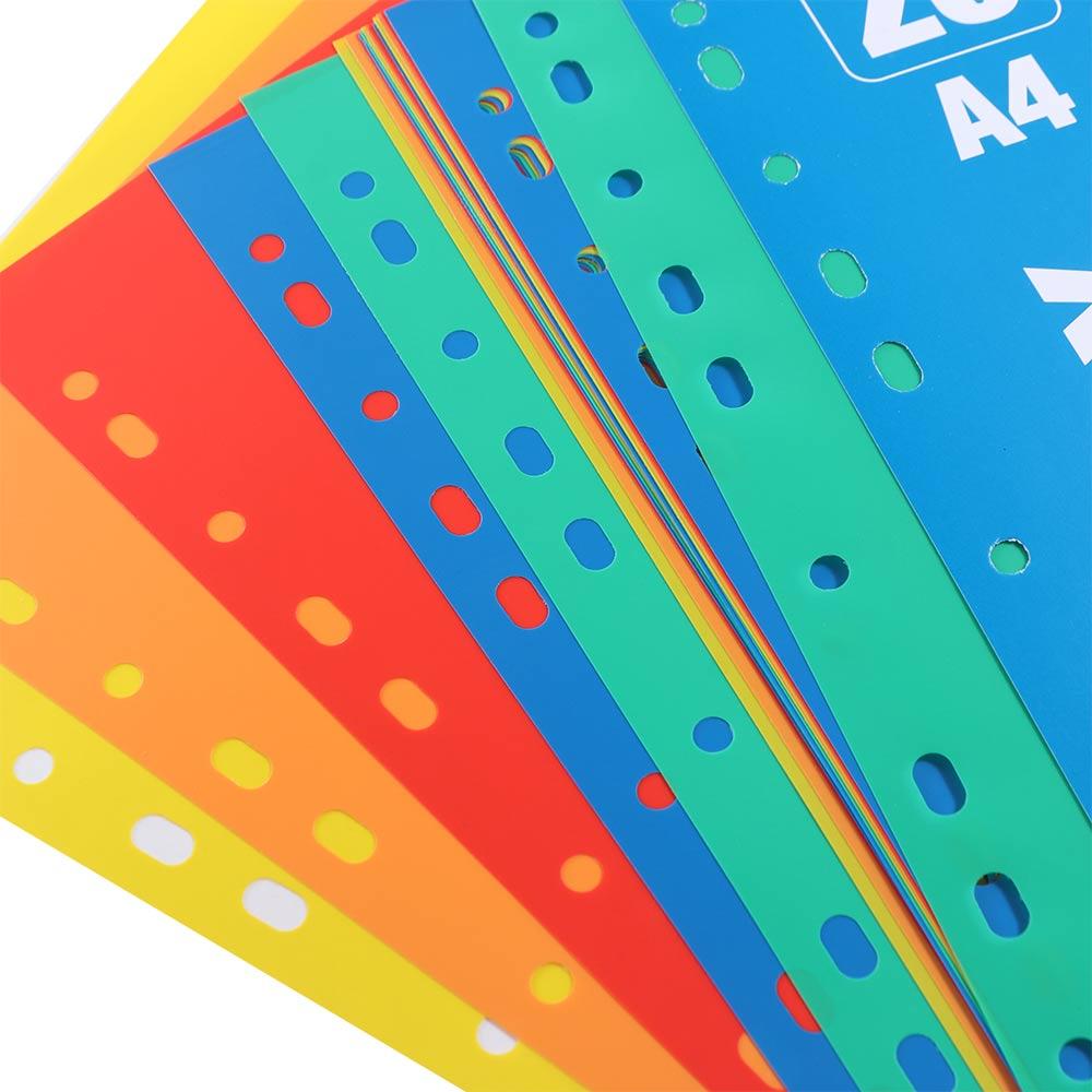 Numbers Index Separator Page 5/10/12/20/31Pages Binder Dividers Loose-leaf Dividers Notebook