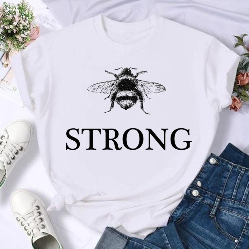 Watercolor Graphic T-shirt Music Love  Clothing Casual Summer Fashion Women Top T-shirt Short Sleeve Lady Female Print Tee