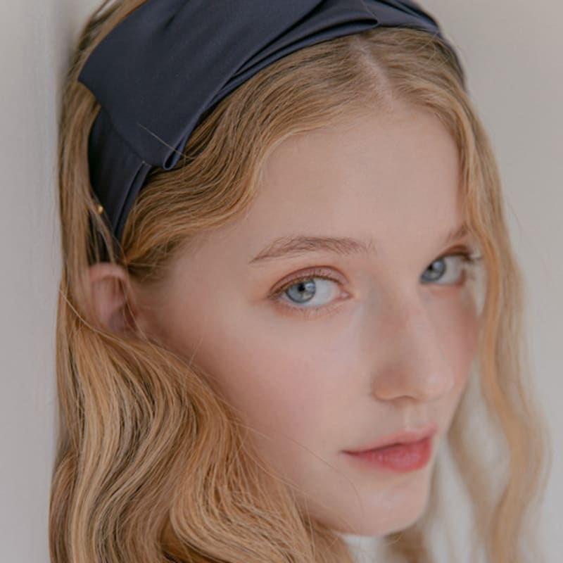 Jean Paul Clarisse Satin Uneven Twist Hairband JP-22-213HB