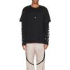 Givenchy 4G Embroidered Long Sleeved T Shirt BM71G53YAM-001