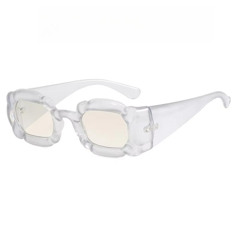 Fashion Women's Petals Irregular Sunglasses Personality Candy Color Street Po Accessories