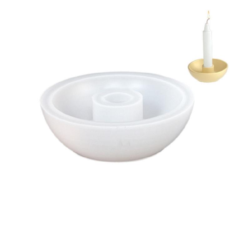 

Bowl Shape Silicone Candlestick Molds for Pillar Candle Holder Epoxy Resin Bowl Shape Silicone Candle Holder Molds