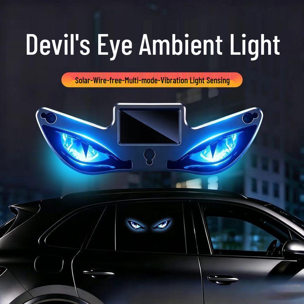 LED Solar Car Warning Light - Devil's Eye Nine-Tailed Fox 