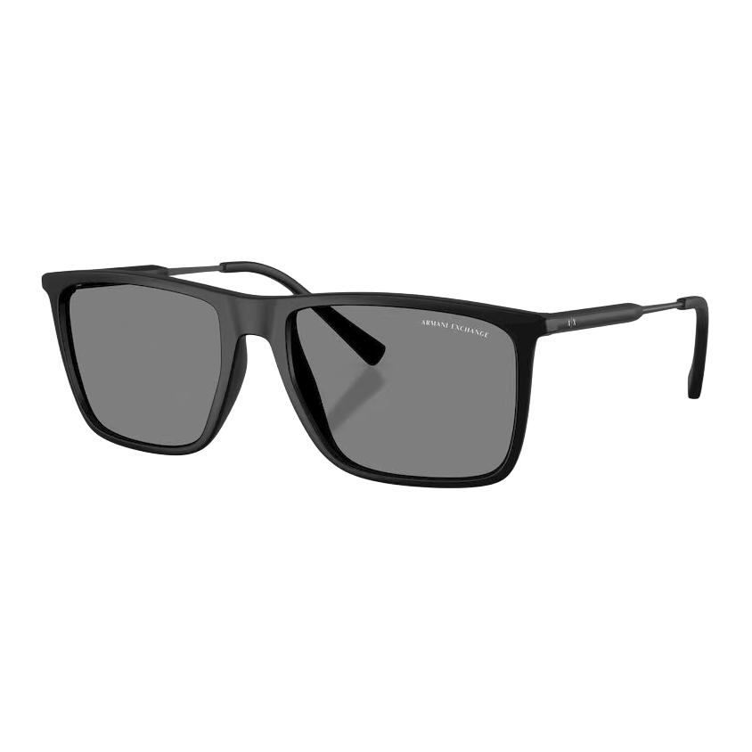 

Emporio Armani Square Sunglasses Men sunglasses Black 0AX4160SF-80788757 57,Black