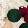 Wine Red Christmas Ball Ornaments Christmas Tree Pendant  Xmas Party Decoration  New Year Home Decor