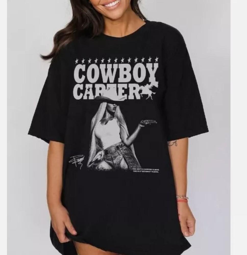 

Beyonce Cowboy Carter Shirt, Beyoncé Shirt,Gift for fans Unisex T-Shirt XXXXL