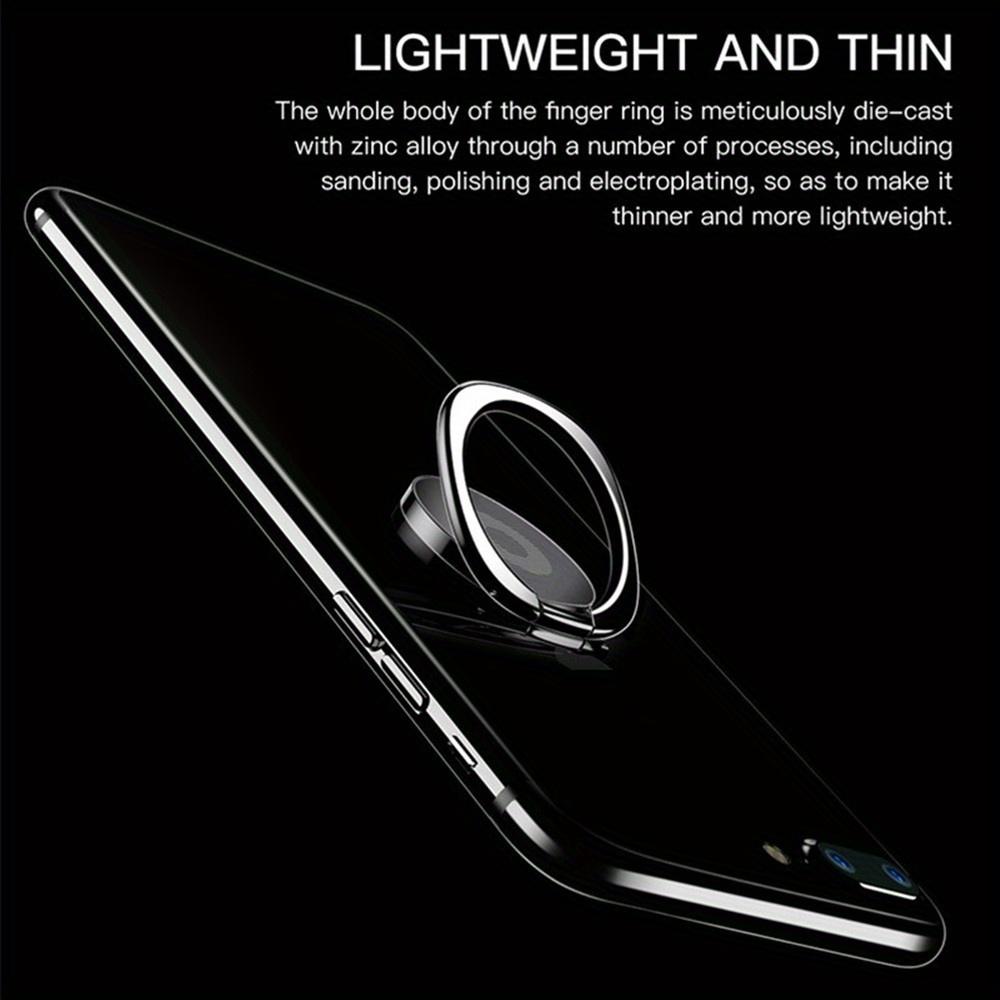Mobile Phone Holder Ring Buckle Ultra-Thin Circular Rotatable Creative Gift Mobile Phone Buckle Metal Phone Holder