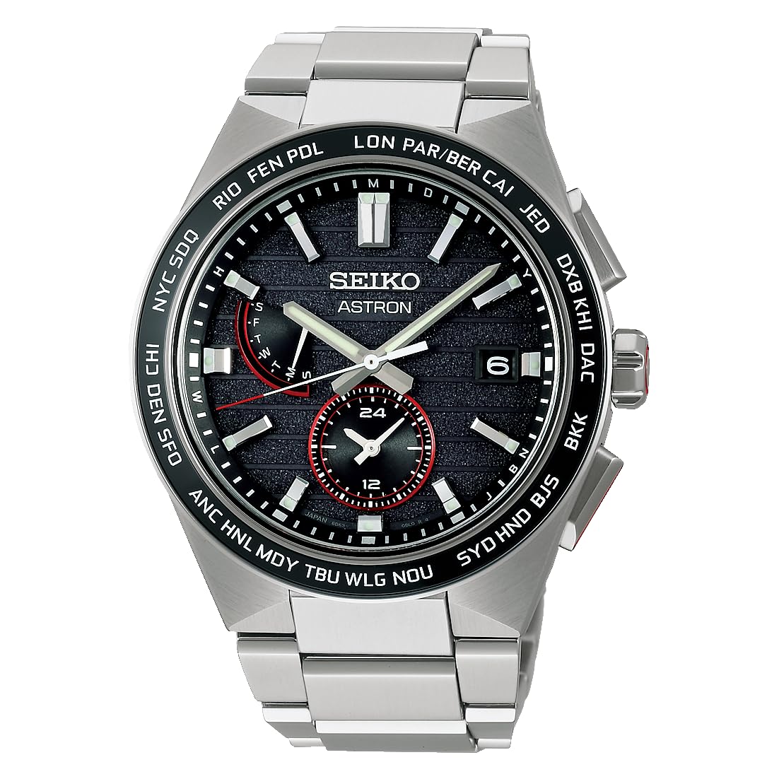 

[Годинник Seiko] Годинник Astron NEXTER JAL 70th Anniversary of International Flights Collaboration Limited Model SBXY075 Men s Silver