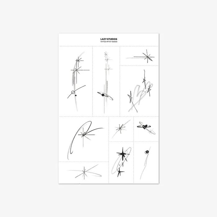 

Тату-мастер Охо 01 Временная наклейка-тату