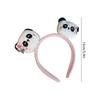 Fell Tier Haarband Stirnbänder mit Niedlichen Panda Dekorationen Haarschmuck Bequeme Dehnbare Passform Kopfumfang
