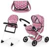 Bayer Design Doll Stroller Set with Car Seat 13776Ab