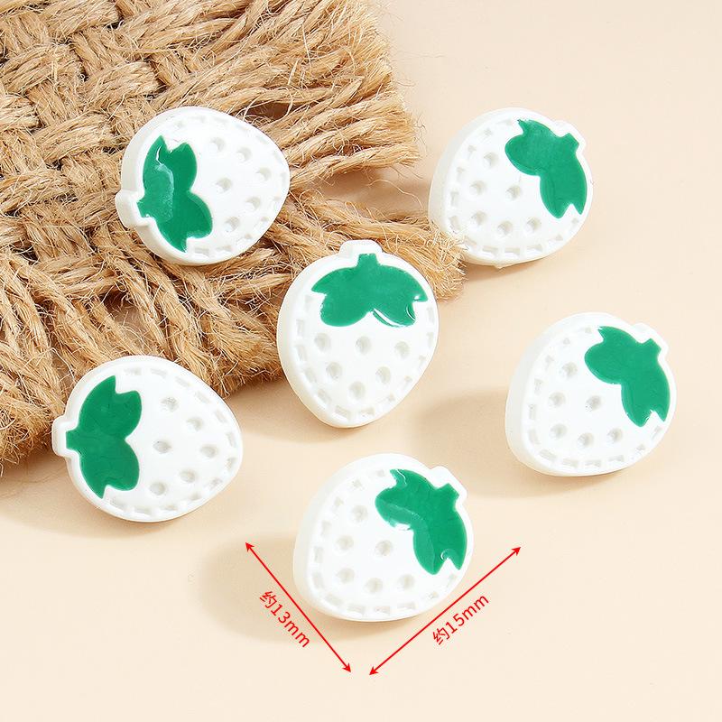 Children's Colorful Strawberry Button Cardigan Sweater