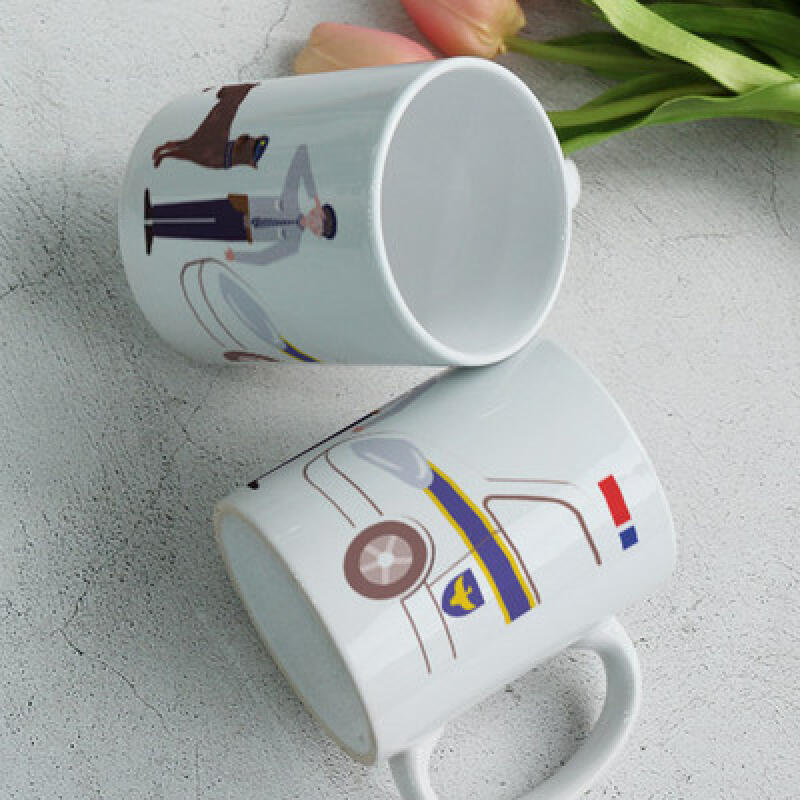 cf926-Design Mug 2p-Police Officer and Police Dog