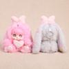 Cute Big Ear Rabbit Vinyl Plush Blind Box Pendant Bag Charm Girl Birthday Gift Collectible Figure