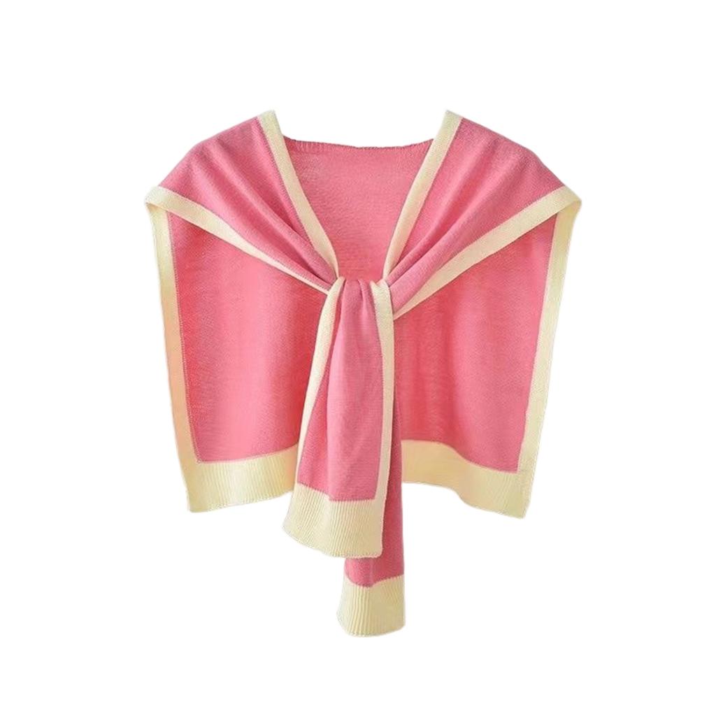 Ladies' Fashionable Knitted Small Shawl, Women's Outer Shawl