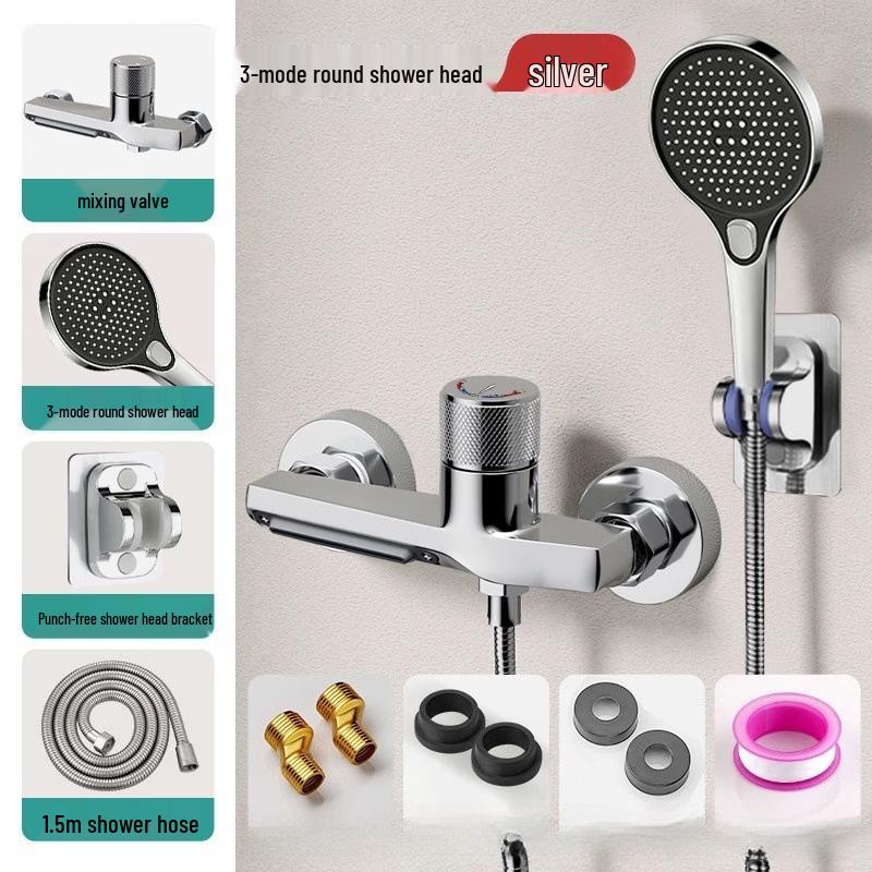 TLXT Wall-Mounted Bathtub Mixer Faucet
