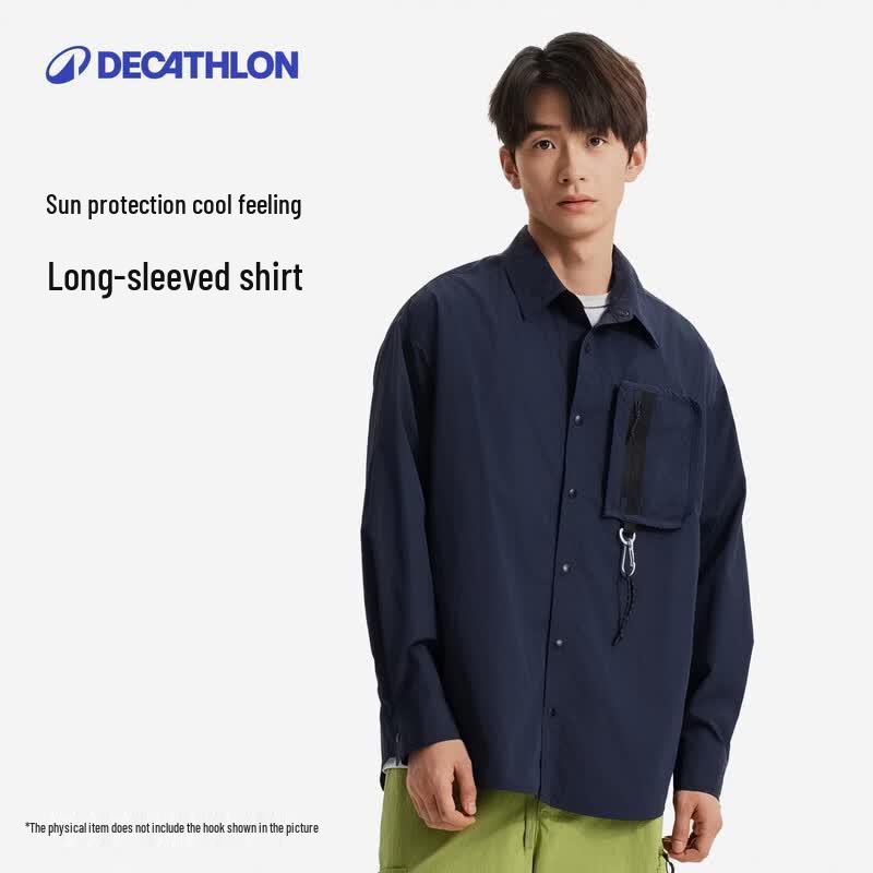 Decathlon Men s SPW Cooling Sun Protection Long-Sleeve Shirt XL