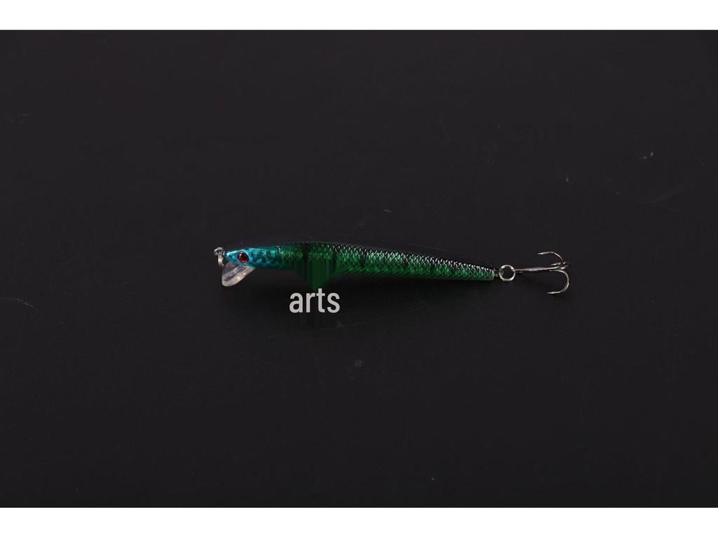 3.5g 50mm Rattling Beads Hard Bait Lure for Perch & Bass - Simulated Hook for Saltwater Fishing