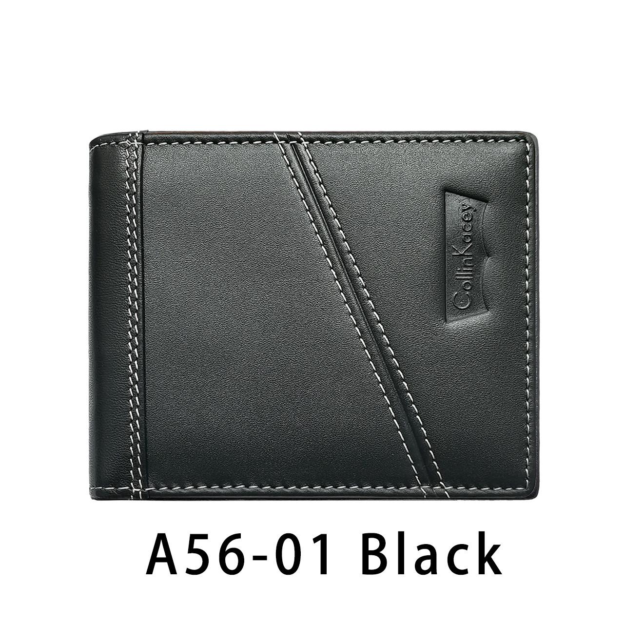 

Мужской ретро-складной кошелек из натуральной кожи и держатель для карт