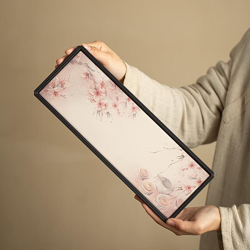 

Меламиновый поднос для сухой чайной церемонии «Цвет персика»