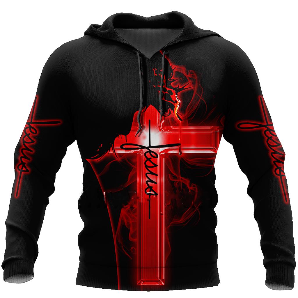 Frühling Herbst 3D Gedruckt Gott Christian Jesus Hoodie Für Männer/Frauen Harajuku Mode Mit Kapuze Sweatshirt Casual Jacke Pullover