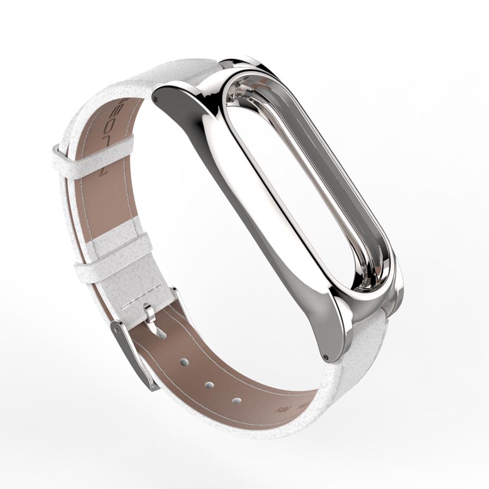 Buy Mijoas Leather Smart Wrist Watch Band Strap for Xiaomi Miband 2 at  affordable prices — free shipping, real reviews with photos — Joom