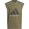 Basketball Ss25 Fashion Sports Loose Round Neck Sleeveless T-Shirt Unisex Tops JX5589