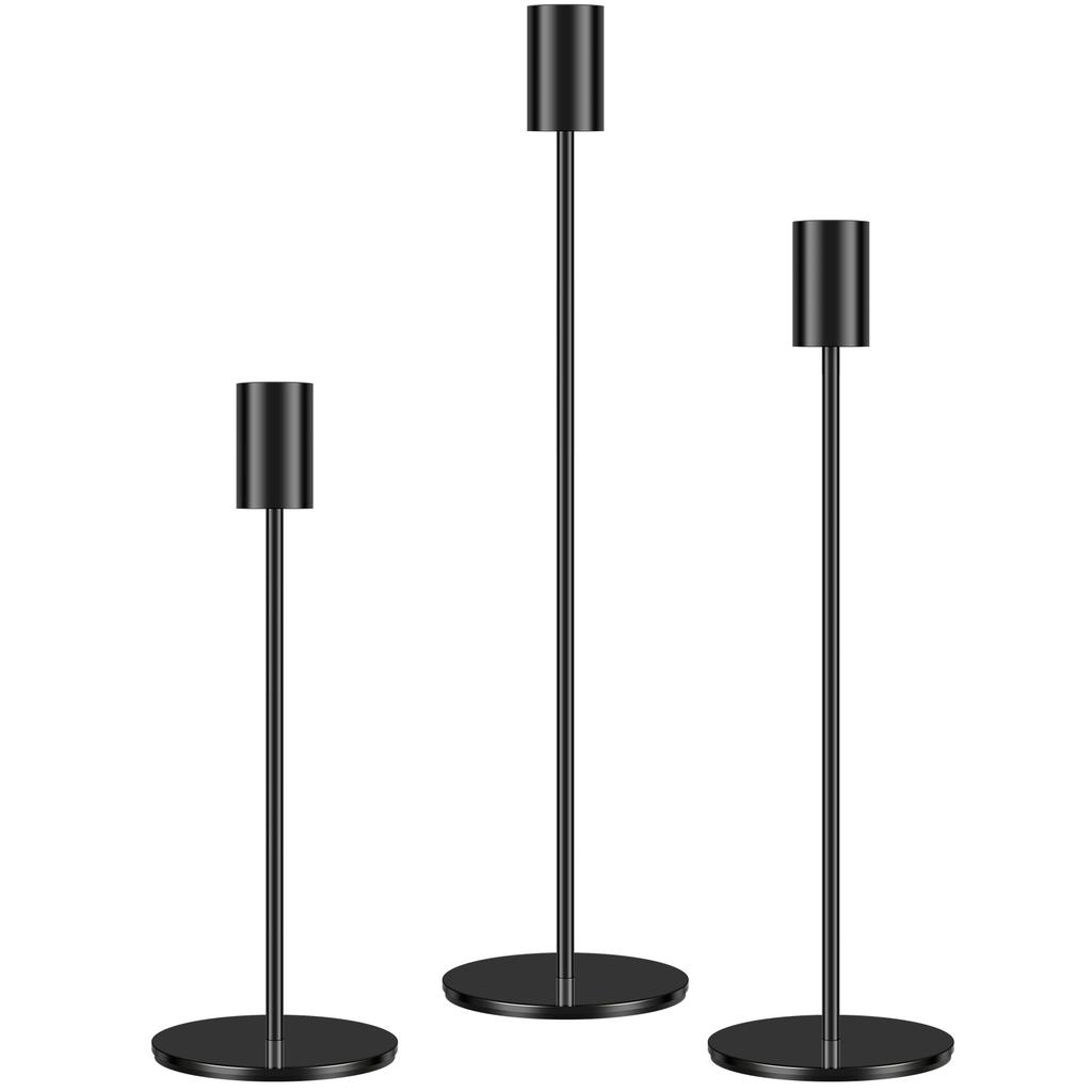 2-5Pcs Candlestick Holders Metal Taper Candle Holders Decorative Candle Stick Stand Tall Candle Sticks Holder Wedding Decoration