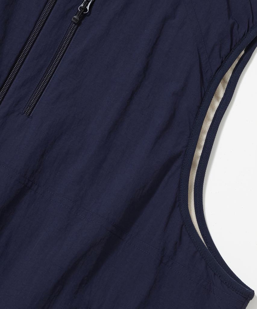 Columbia University Trajan Label Reversible Nylon/Pp Vest_Navy