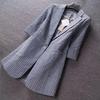 Spring Autumn Elegant Blazer Women Chic Thin Tweed Coat Summer Streetwear Fashion Jacket