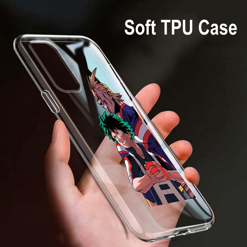 Boku My Hero Academia Für OPPO Reno7 SE 6 5 Z F 4G 5G Find X2 X3 Neo Lite Pro Plus Transparent Weiche Handyhülle Coque