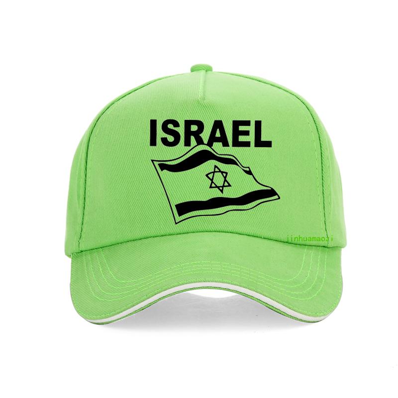 Israel Flag Baseball Cap 3D Printing Logo Men Hat Isr Country Travel Arabic Nation Judaism Hebrew Arab Flag Headgear Golf Hats
