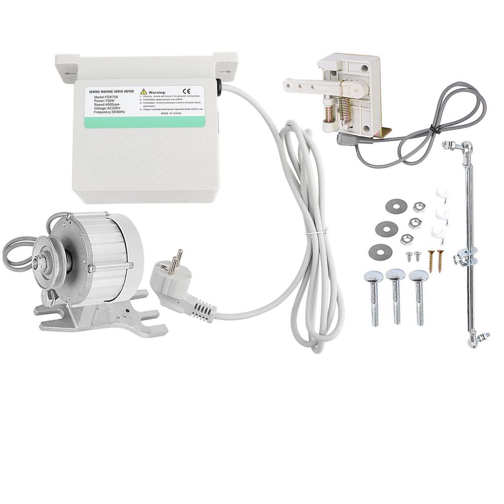 750W motor šicího stroje Bezkomutátorový tichý servomotor pro šicí stroj 750W 7N.m