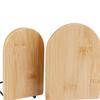 Storage Office Supplies School Student Stationary Book Stand Wood Bookend Bookshelf Book Holder