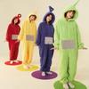 Dipsy Laa Teletubbies Po Tinky Winky Cosplay Coral Velvet Sleepwear Halloween