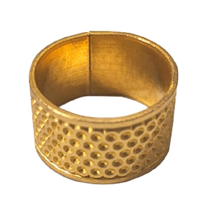 Finger Protector Fingertip Thimble Metal Sewing Thimble Shield Rings Accessories