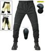 Motorcycle riding jeans casual locomotive anti-drop and windproof Kevlar tooling pants men's four-season protective gear adjustable