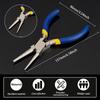 Round Nose Pliers Jewelry Tool Pliers Jewelry Equipments Long Carbon Steel Material Hand Tools for Beading Jewelry