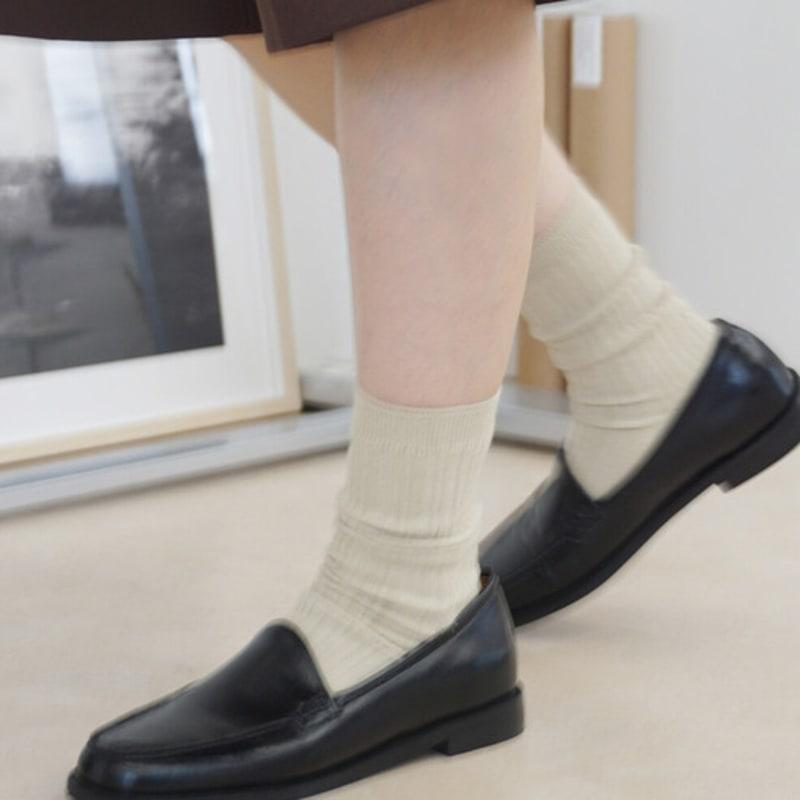 SOOPUI Organic Cotton Socks In green_Organic Socks In Green