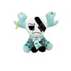 New Model Game Accessories - Blue Double-horned Plush Toy Featuring Cartoon Anime Characters - Birthday and Christmas Gift