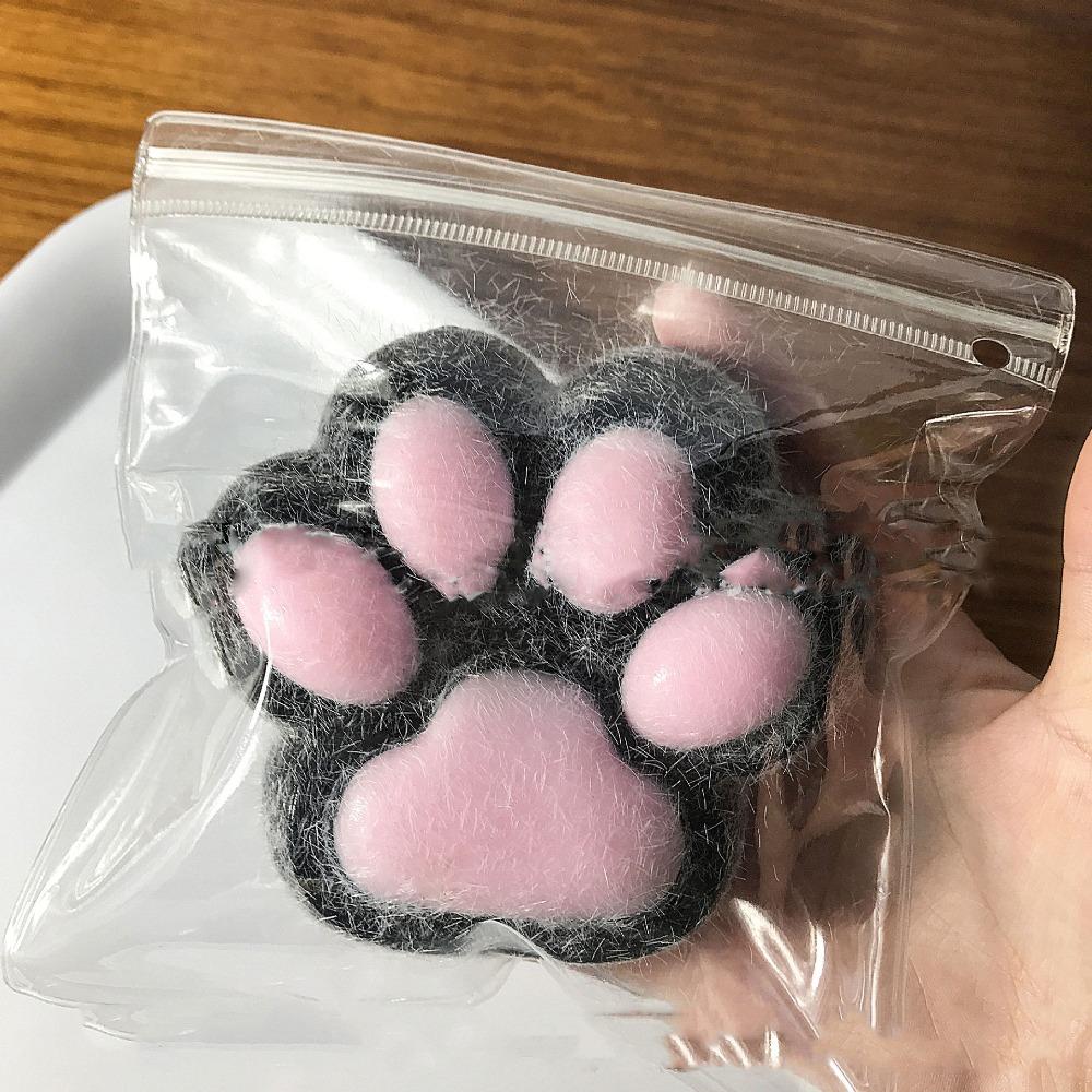 Super Large Cat Paw Squeeze Toy Soft Cat Paw Pinch Toy Sensory Toy Cartoon Fidget Toy  Children