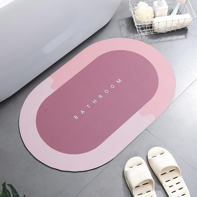 Super Absorbent Floor Mat Anti Slip 30 Colors Quick Drying Bathroom Mat Floor Carpet Easy To Clean Home Oil Proof Kitchen Mat