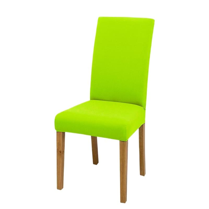 Elastic Chair Cover Dining Room Spandex Chair Seat Covers 24 Colors for Choice Universal Size for Kitchen Wedding Banquet 1PC