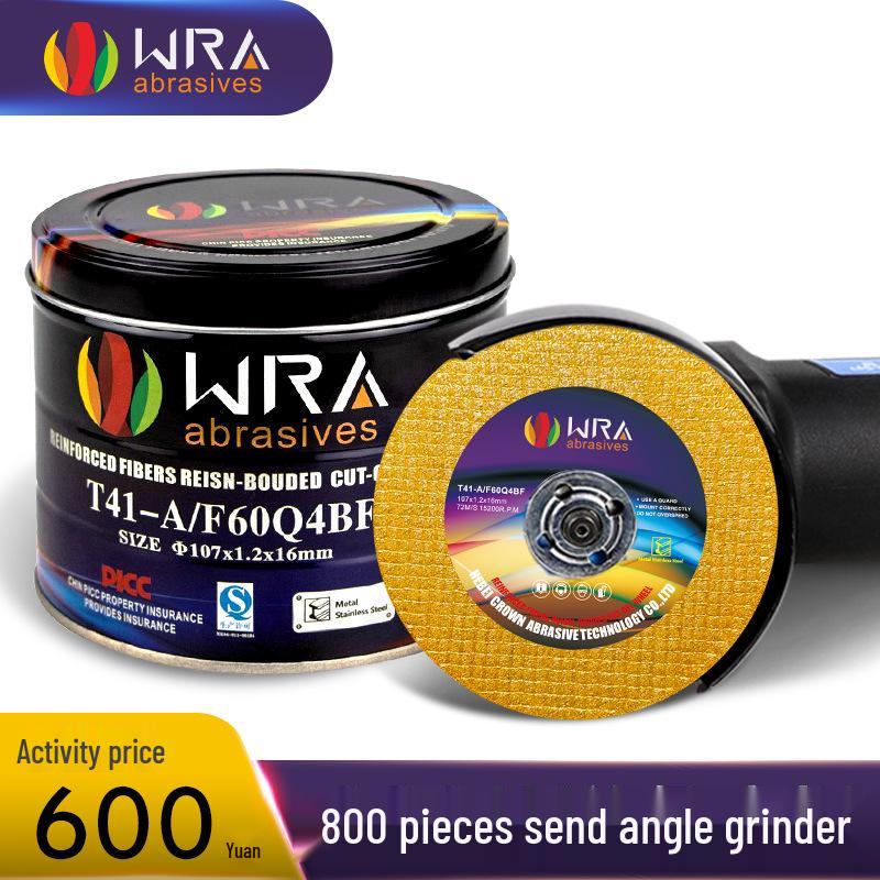 Ultra-Thin Stainless Steel Cutting Disc for Angle Grinder - 100mm Grinding & Polishing Wheel Saw Blade