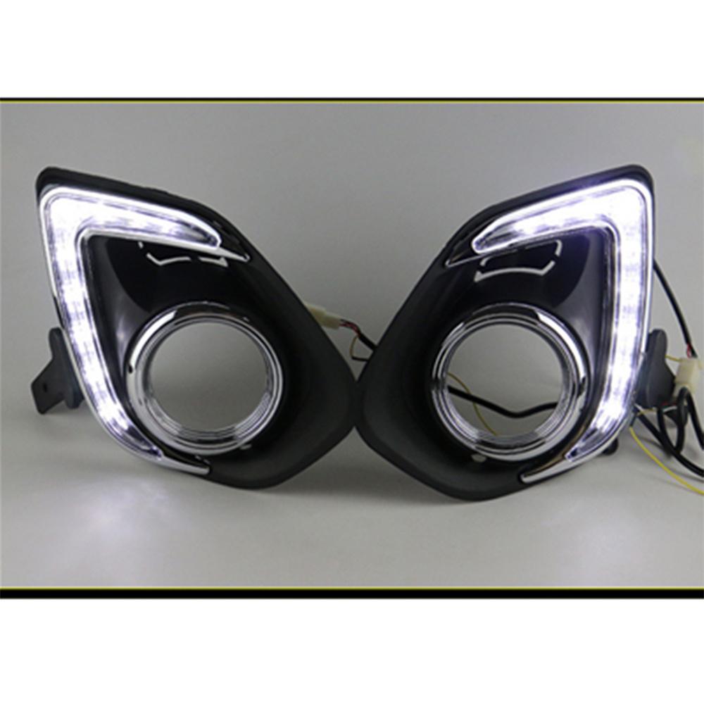 

2 шт. LED DRL Денні протитуманні фари Кришка для Mitsubishi ASX 13-15