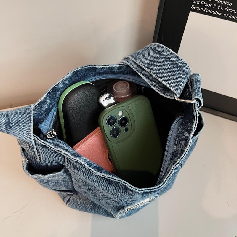 Women's Denim Crossbody Bag