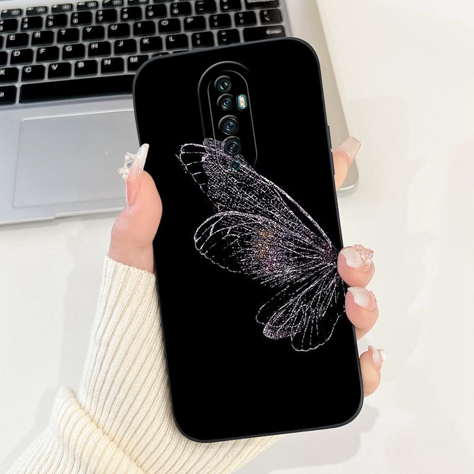 For Oppo Reno2 F Case Reno 2Z Unique Candy Painted Cover Soft Silicone Phone Case For Reno 2 2F Reno2 Z Reno2F Back Cover Bumper