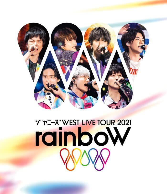 [USED] Johnny's WEST LIVE TOUR 2021 rainboW (Regular Edition) (BD) [Blu-ray]