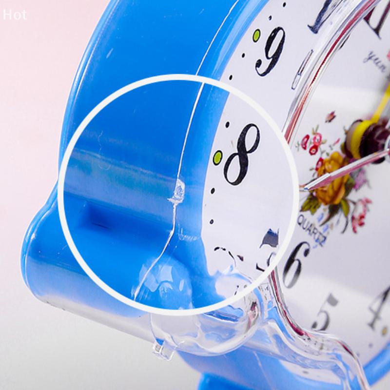 Pentru Dormitor Școală Birou Plastic Galben/Roșu/Albastru/Roz/Portocaliu    Ceas Deșteptător Nou Drăguț 11.6x10.2cm Convenabil